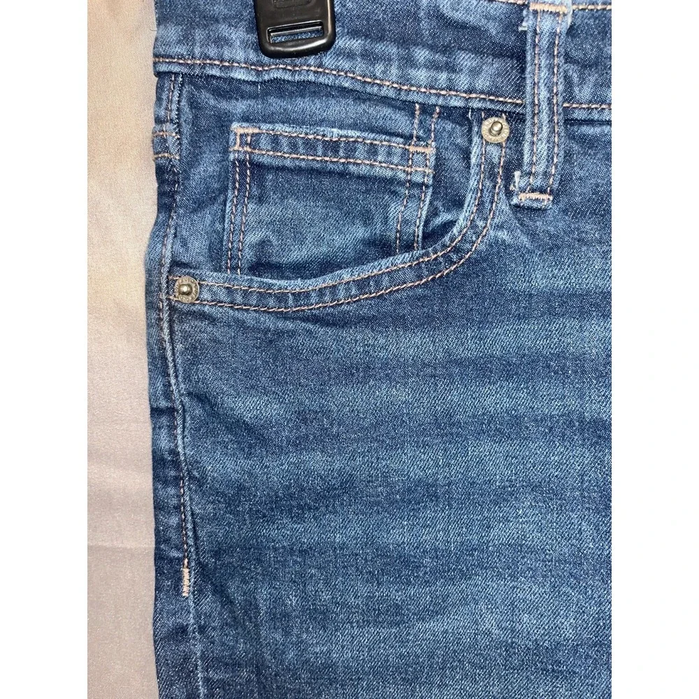 Old Navy Jeans Boys 16 Blue Denim Cotton Stretch Medium Wash Straight Leg Casual